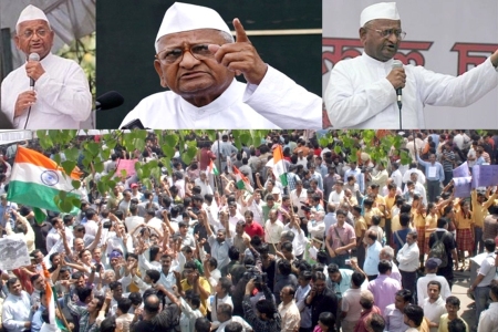 Anna Hazare - The New Saint of India and the awakened Indian Middle Class